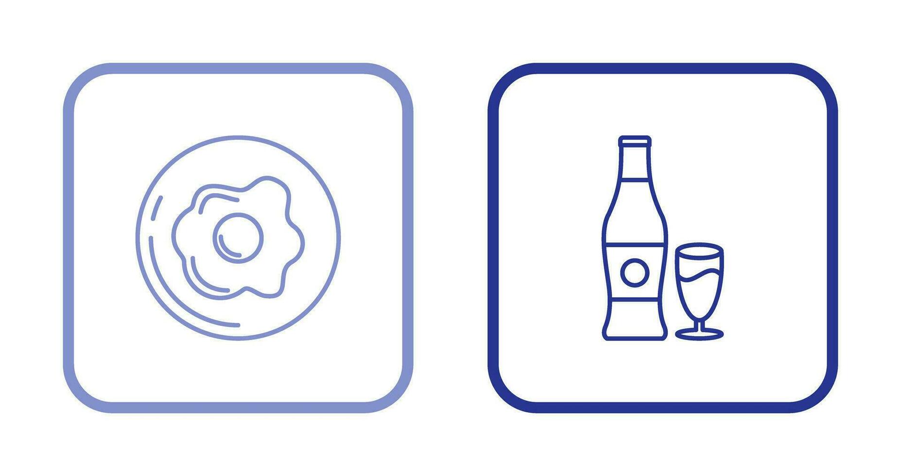Breakfast and Bear Icon vector