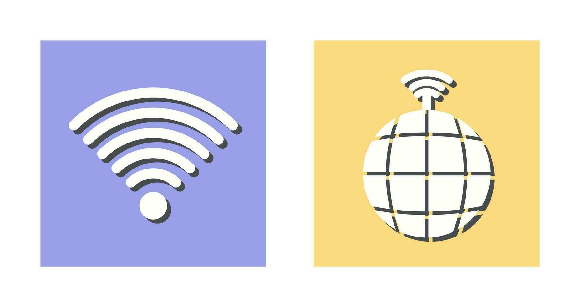 Signal on User and global Signals Icon vector