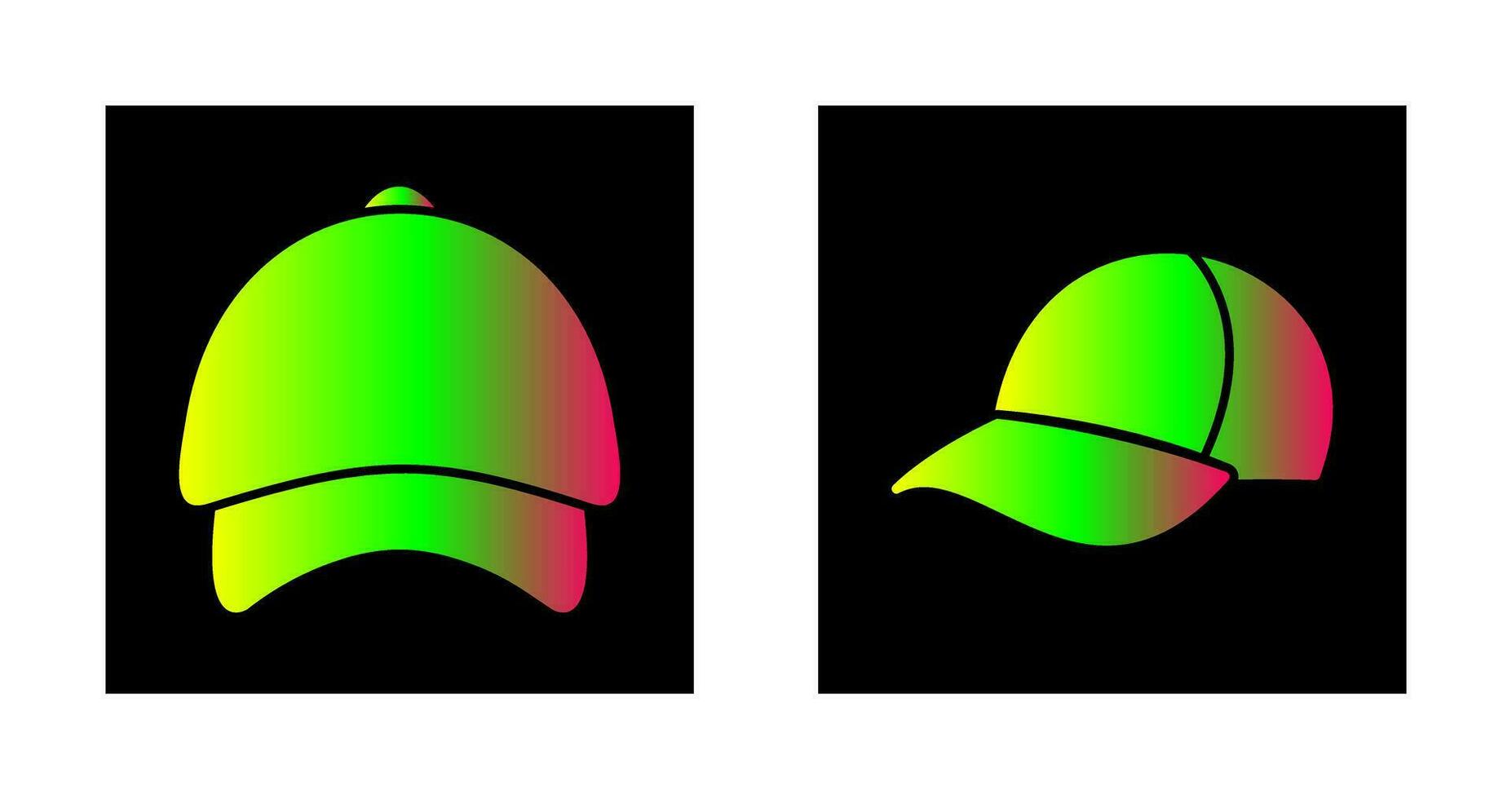 Cap and Hat Icon vector