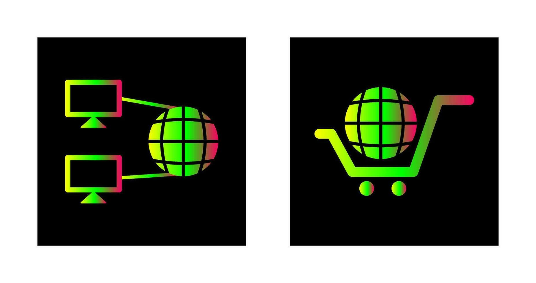 Internet Connectivity and Global Icon vector