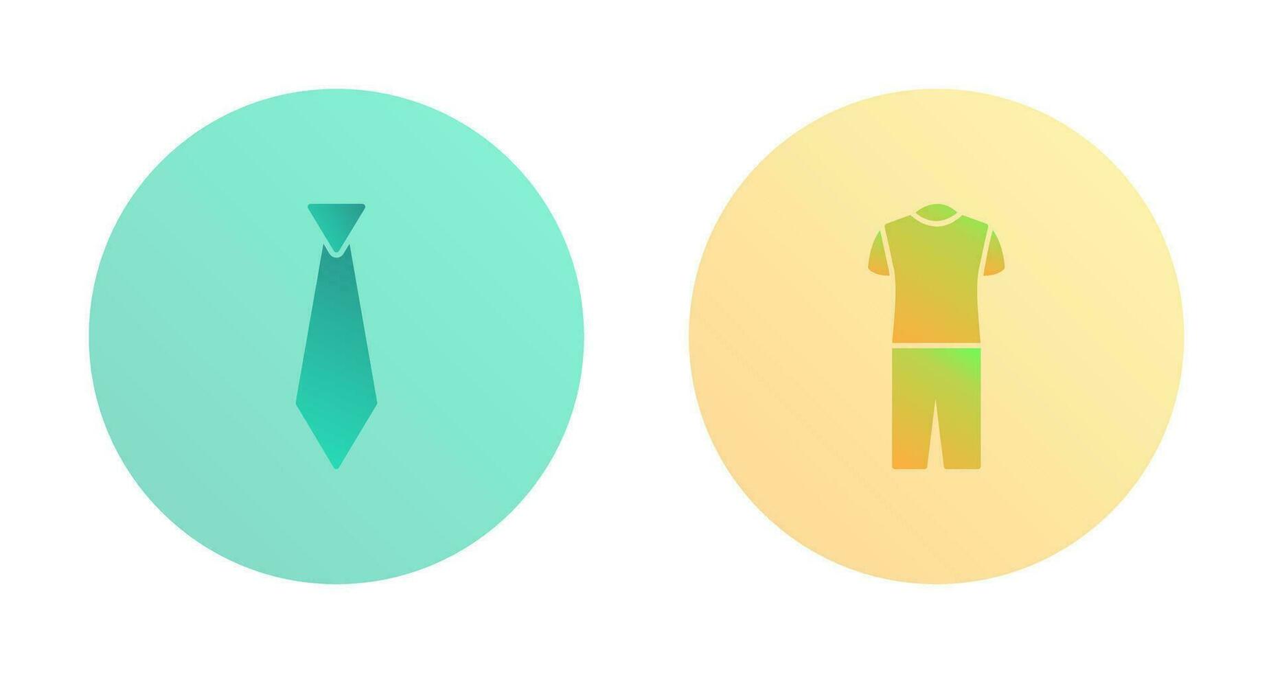 Tie and Pyjamas Icon vector