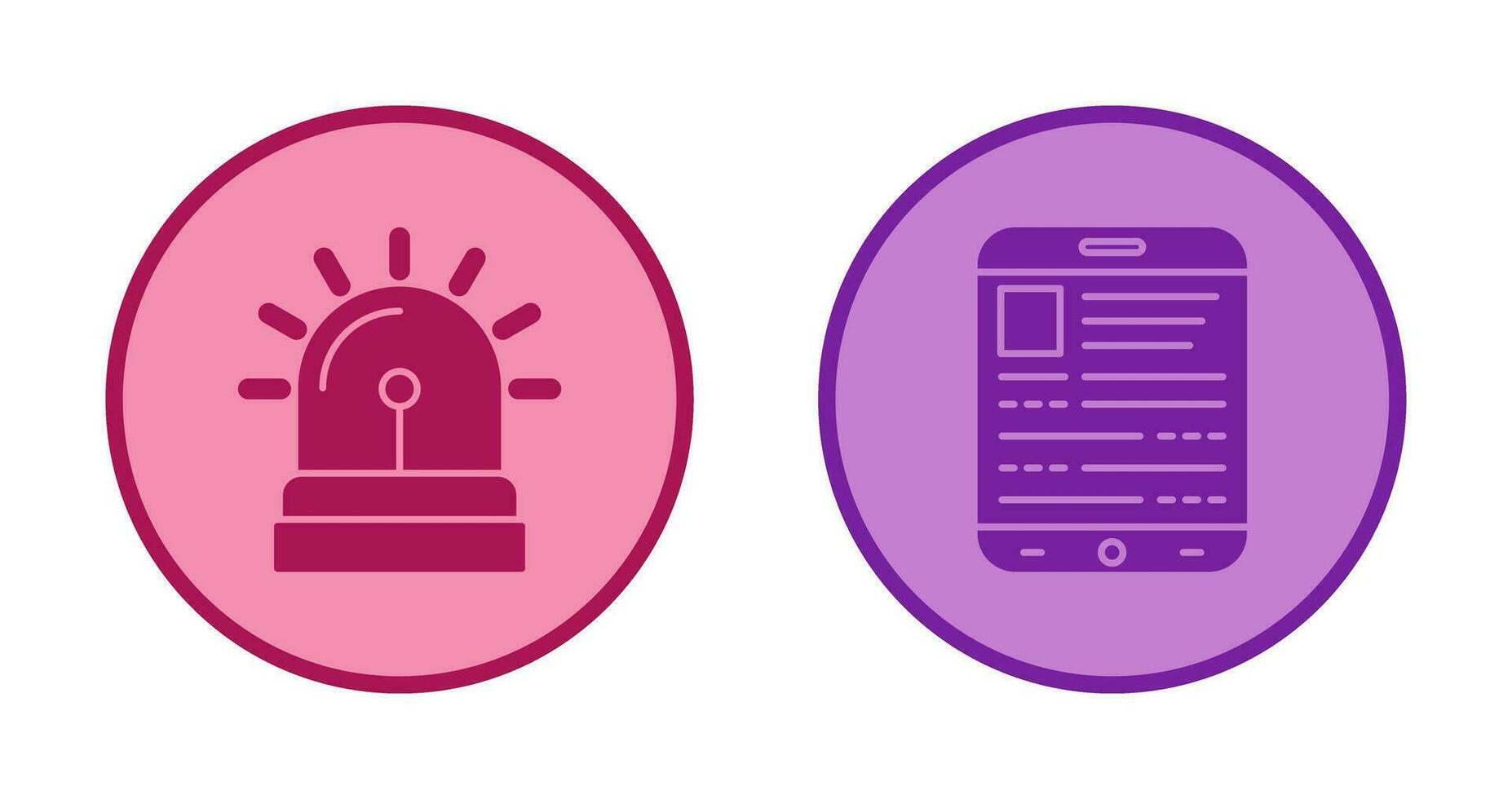 Alarm System and Ebook Icon 32772295 Vector Art at Vecteezy