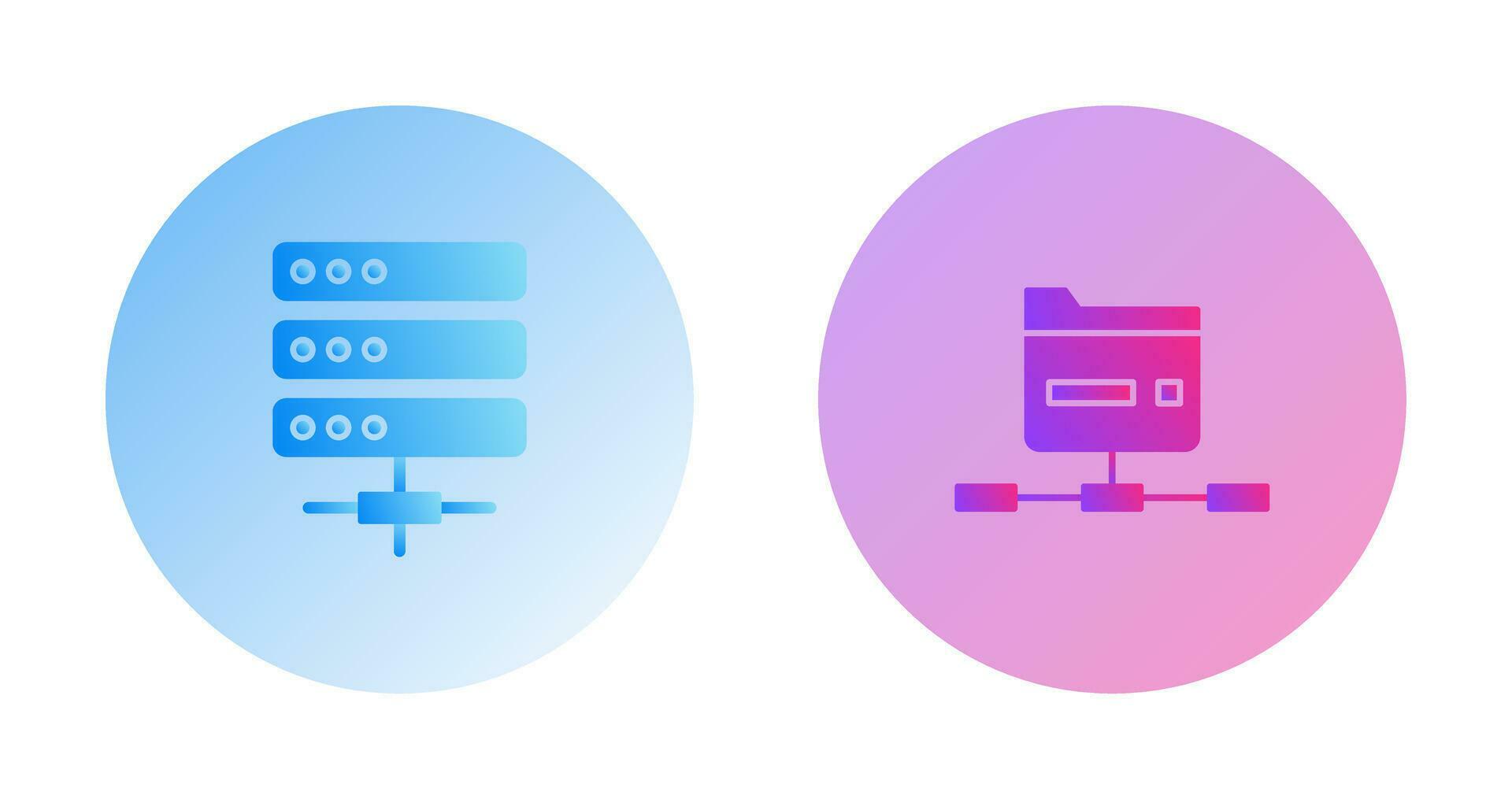 Server and Network Icon 32772369 Vector Art at Vecteezy