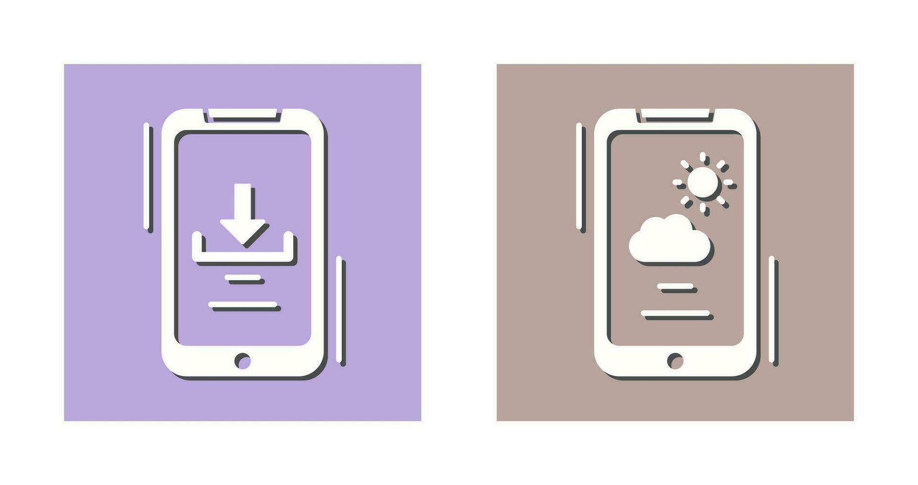 Download and Technology Icon vector