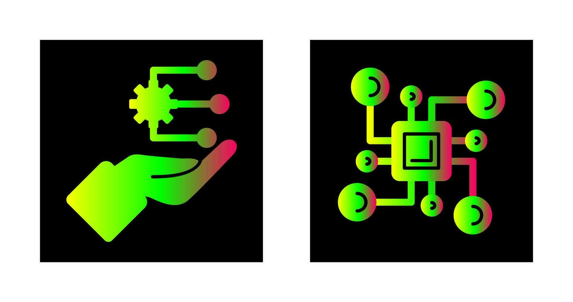 Plannng and Connection Icon vector