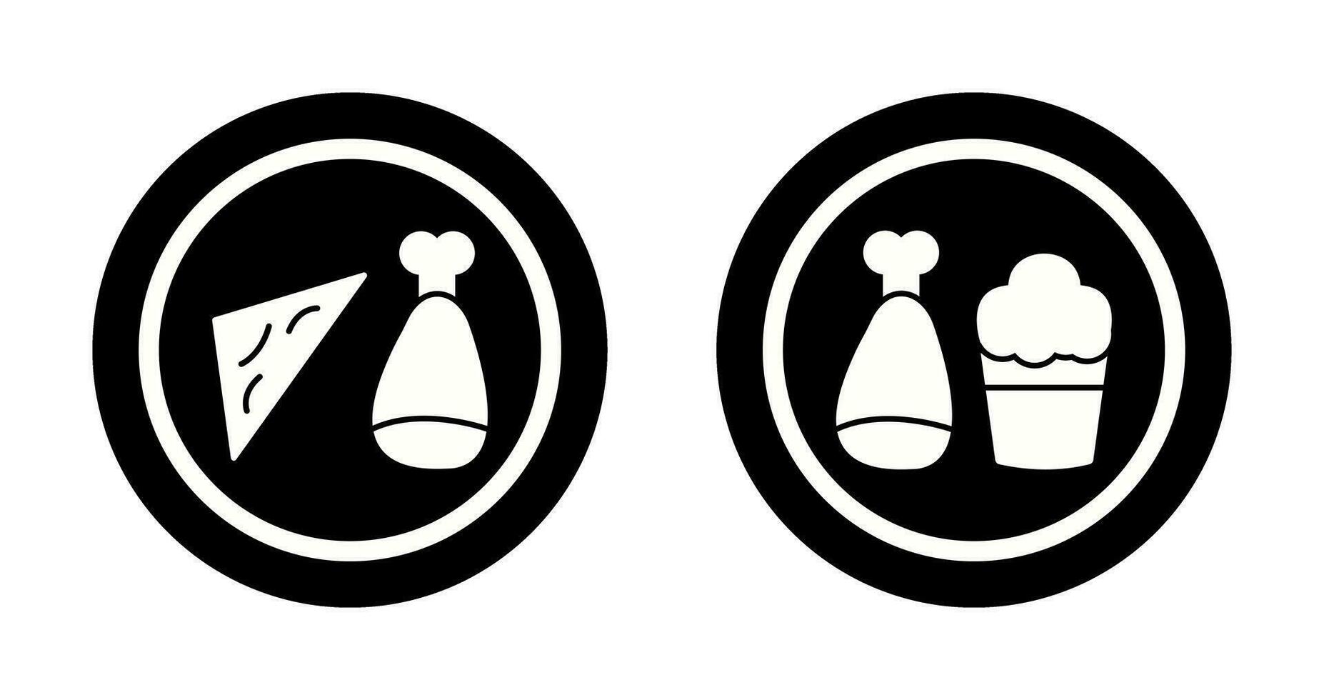 Food and Food and Beer Icon vector