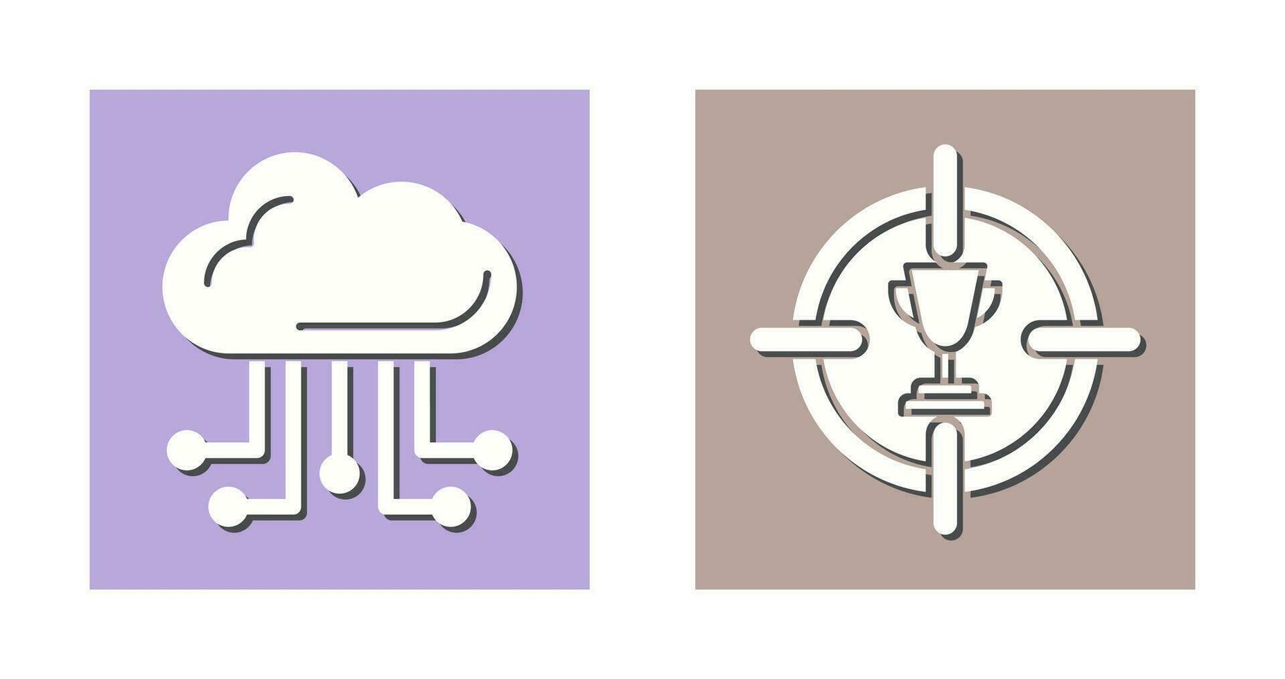 Cloud Computing and Target Icon 32773053 Vector Art at Vecteezy