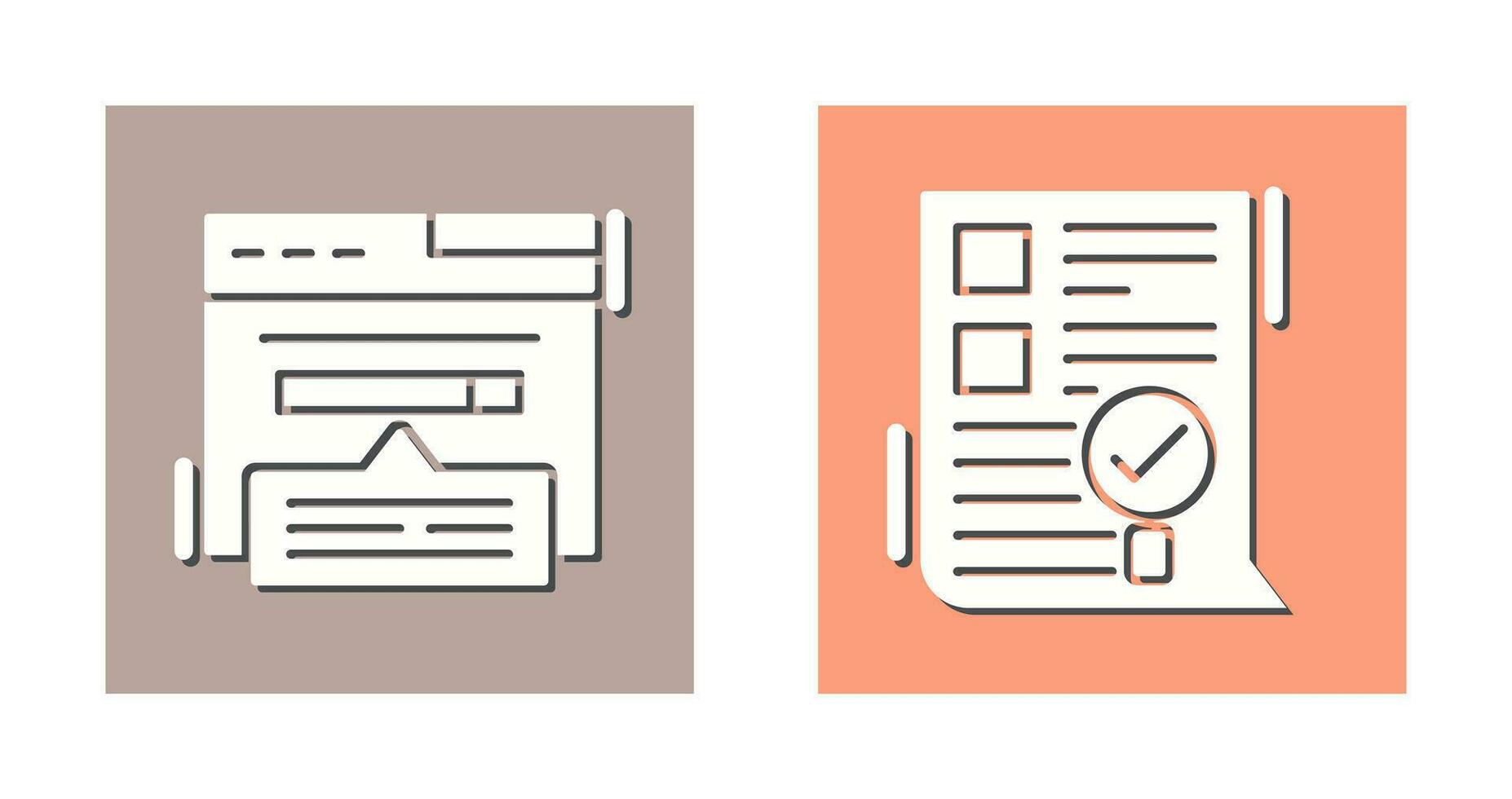Keyword Search and SEO Audit Icon vector