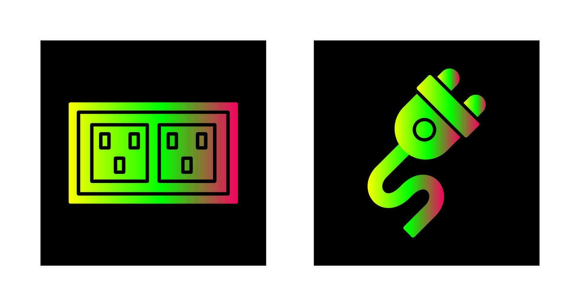 Socket and Plug Icon vector