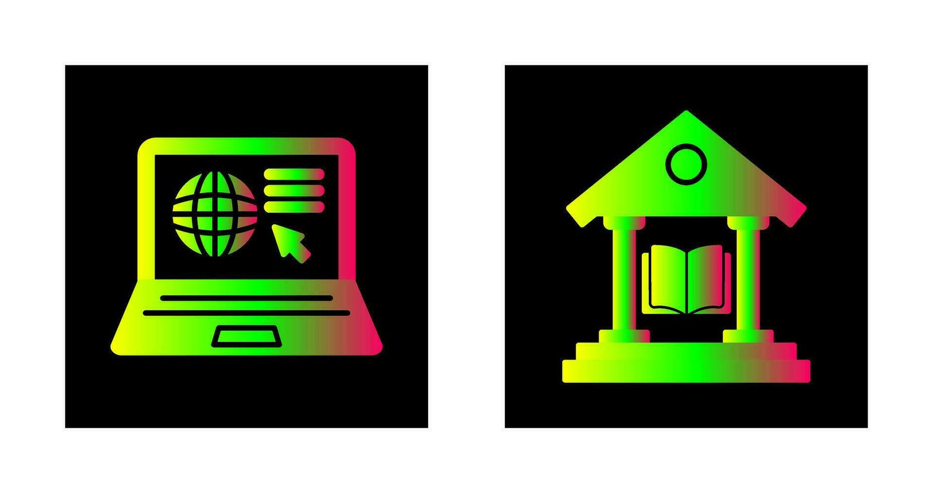 Global Education Icon vector