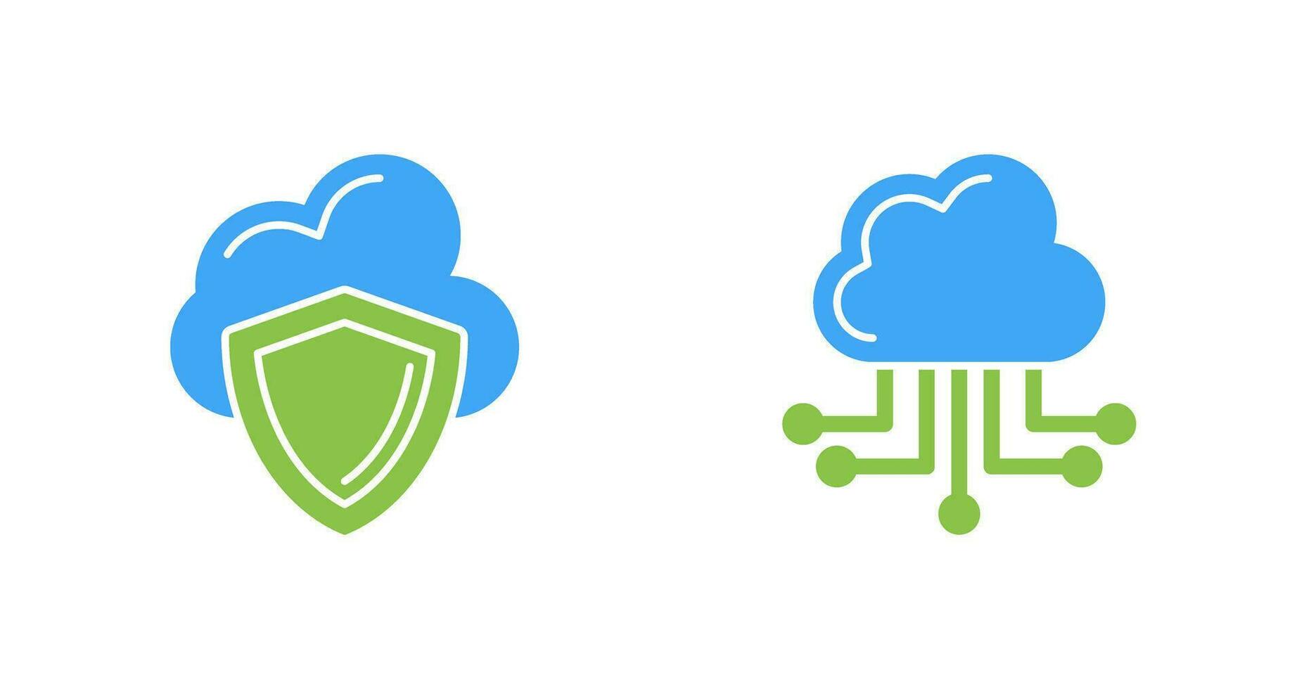 Cloud Computing and Shield Icon 32773600 Vector Art at Vecteezy