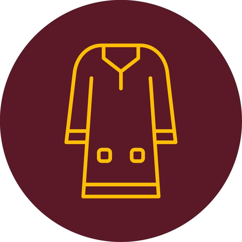 Djellaba Vector Icon