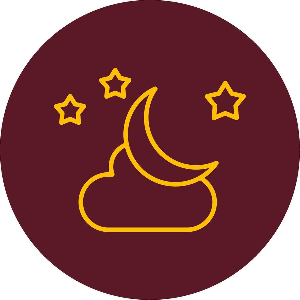 Moon Vector Icon