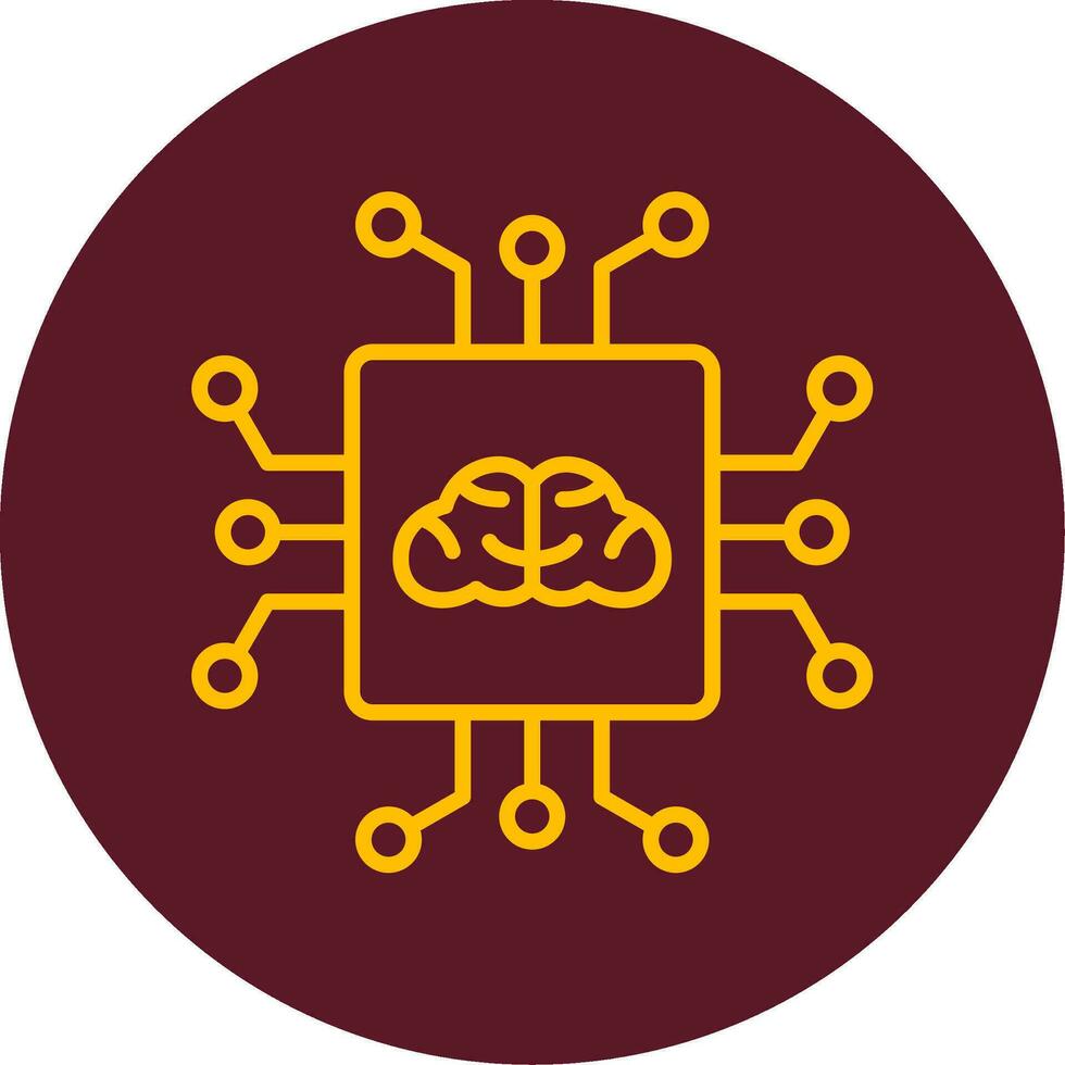 Artificial Intelligence Vector Icon