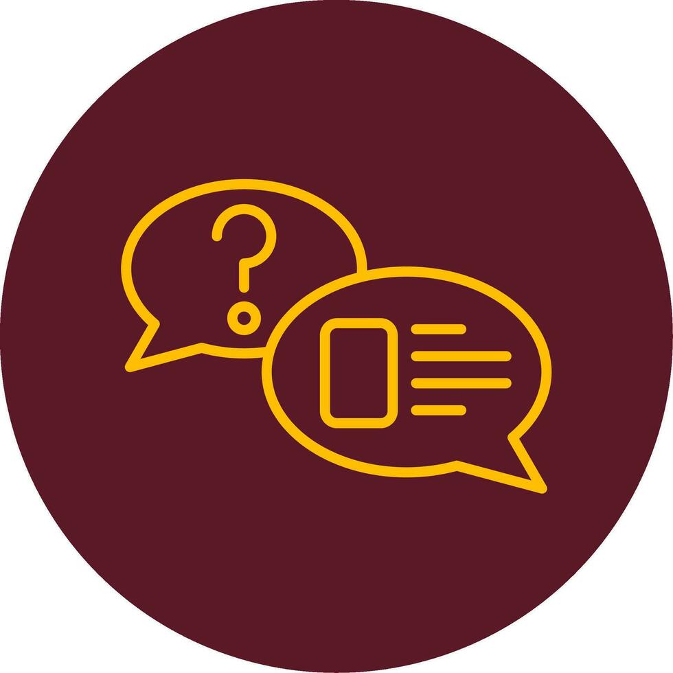 Answer Vector Icon