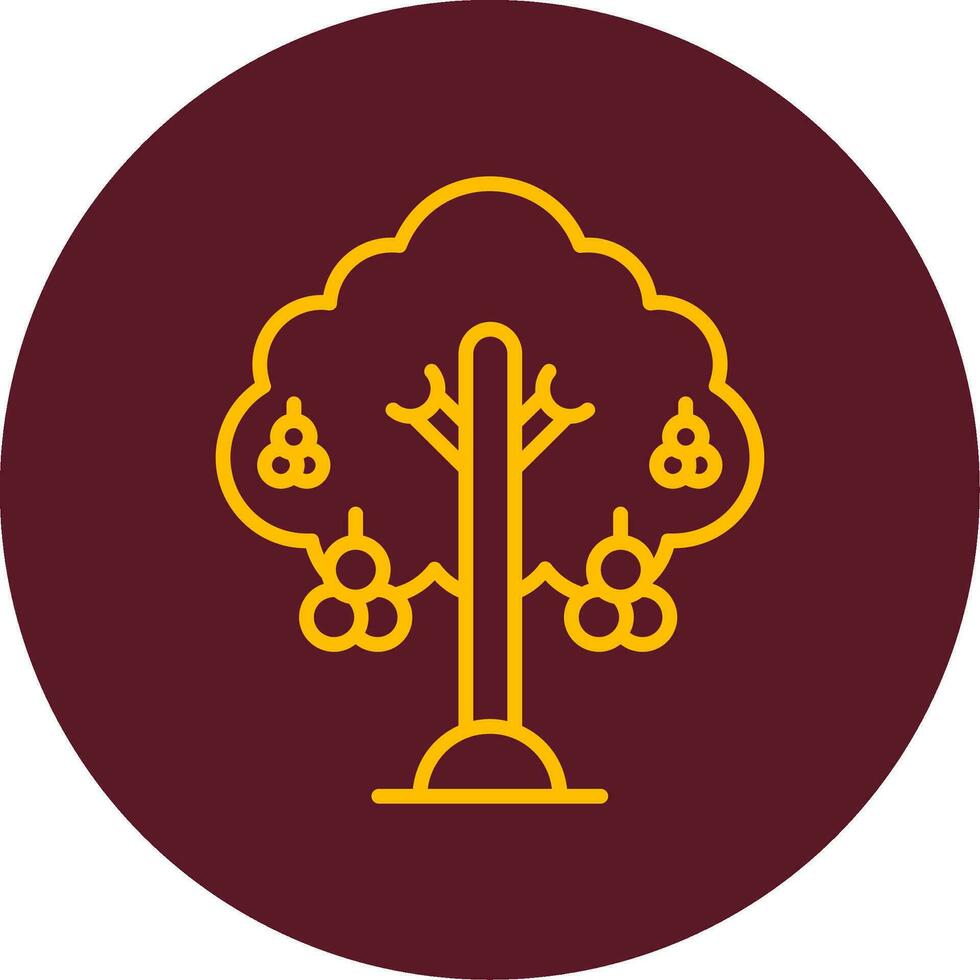 Rowan Vector Icon