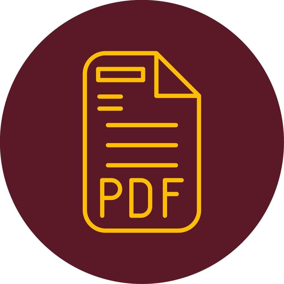 Pdf Vector Icon