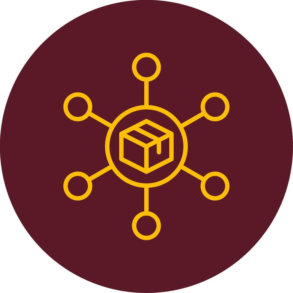 Distribution Center Vector Icon