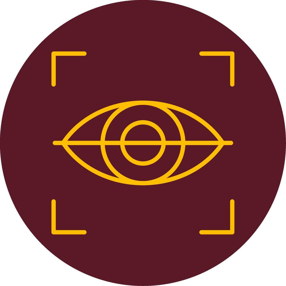 Eye Scan Vector Icon