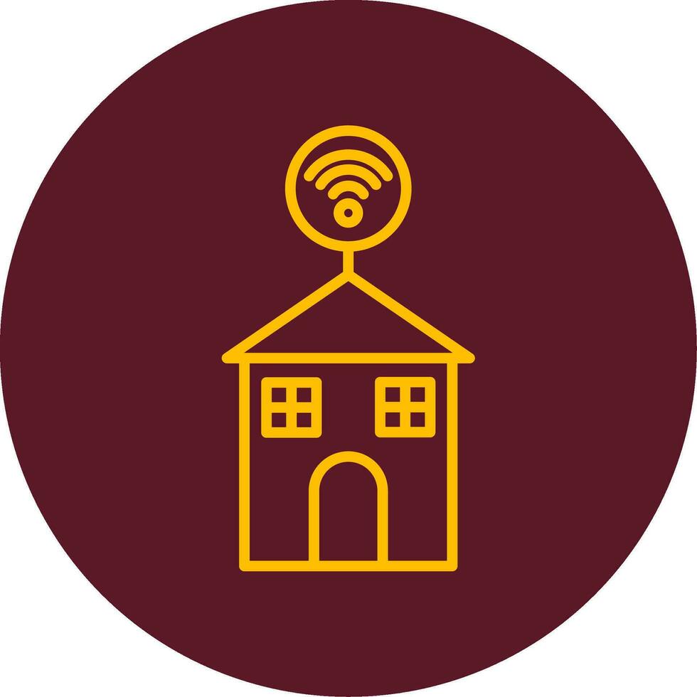 Smart House Vector Icon