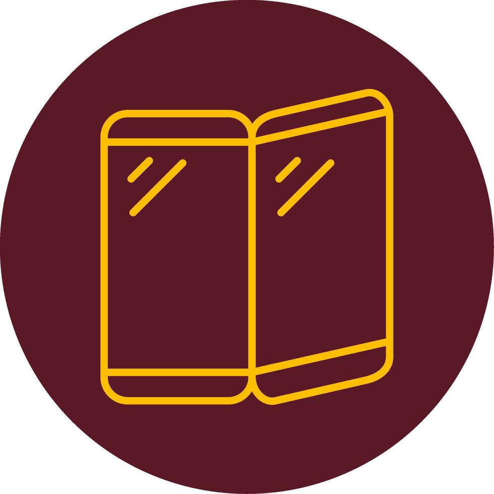 Foldable Phone Vector Icon