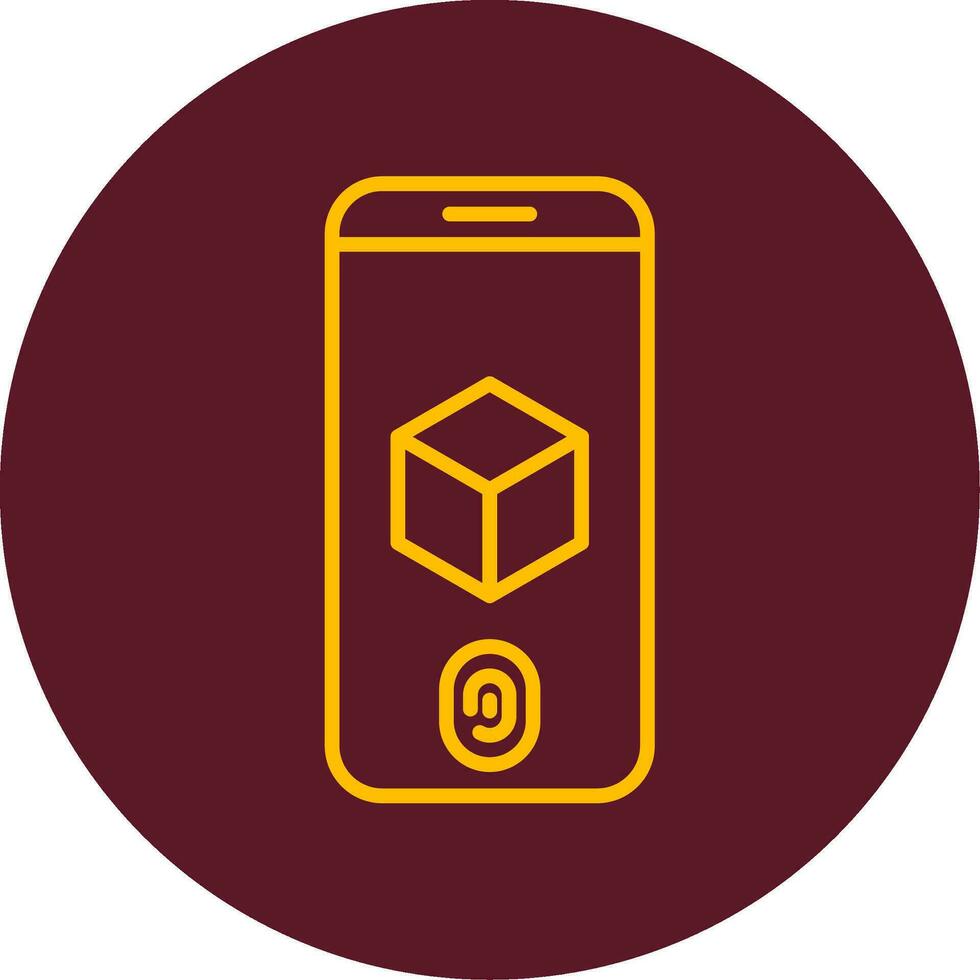 Augmented Reality Vector Icon