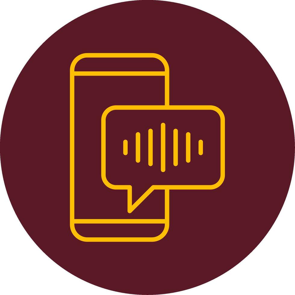 Voice Assistant Vector Icon