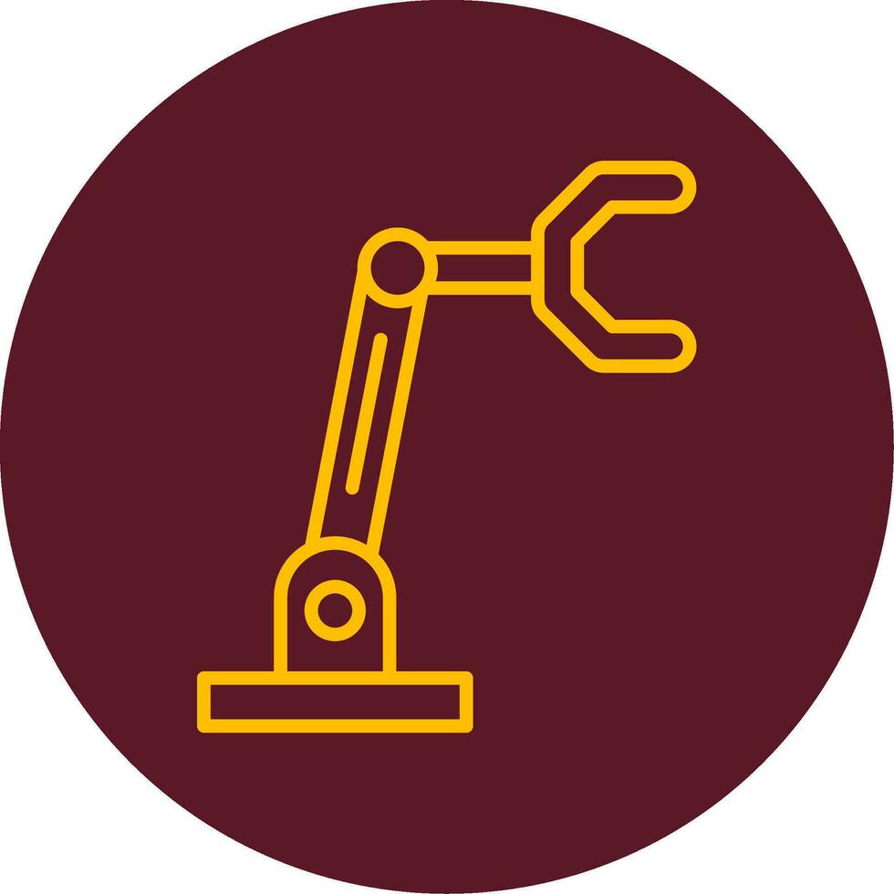 Robotic Arm Vector Icon