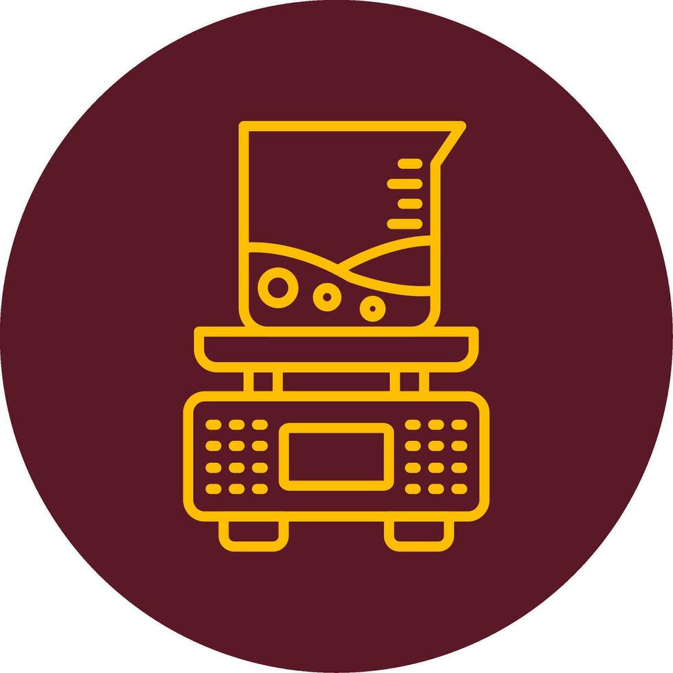 Chemical Weight Vector Icon