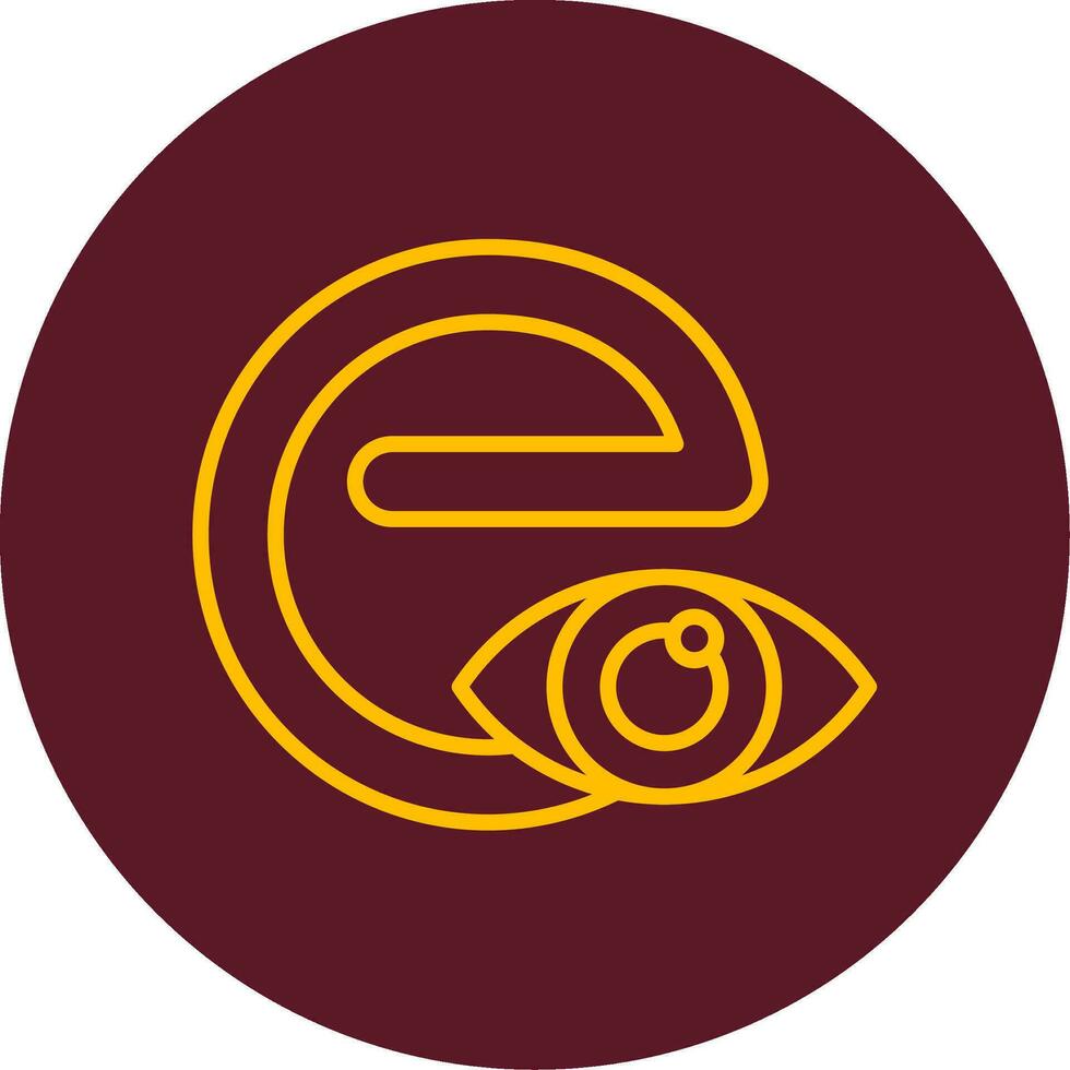 Small E Vector Icon
