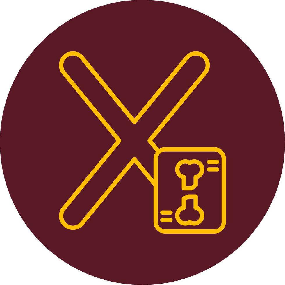 Capital X Vector Icon