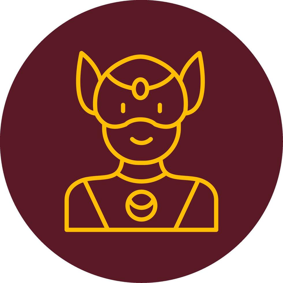 Superhero Vector Icon