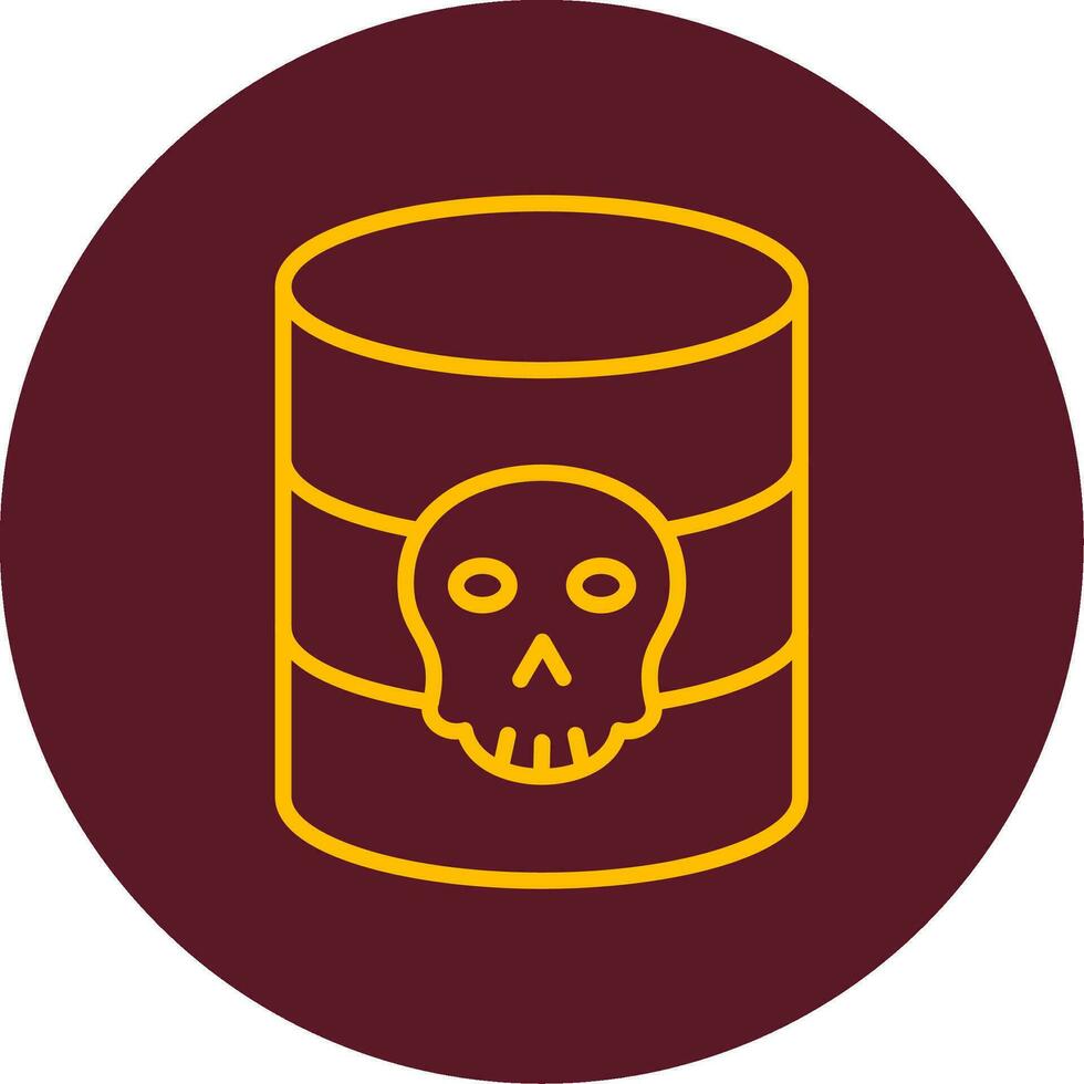 Toxic Vector Icon