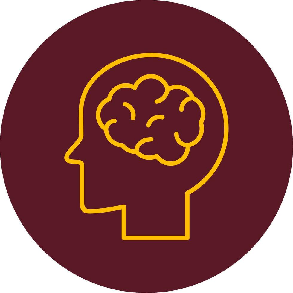 Human Brain Vector Icon