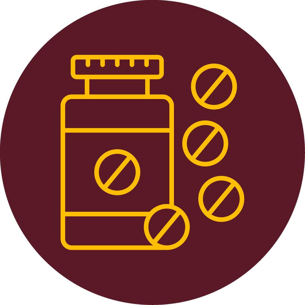 Aspirin Vector Icon