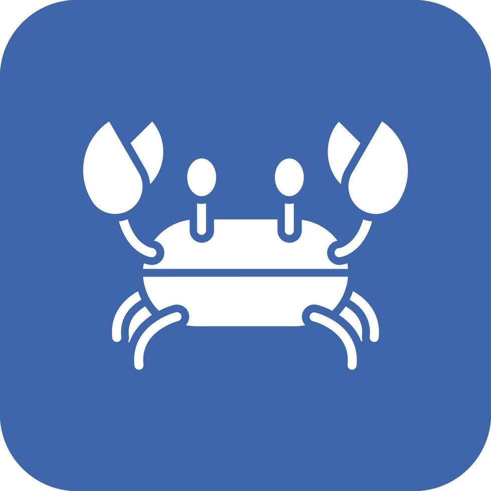 Crab Vector Icon