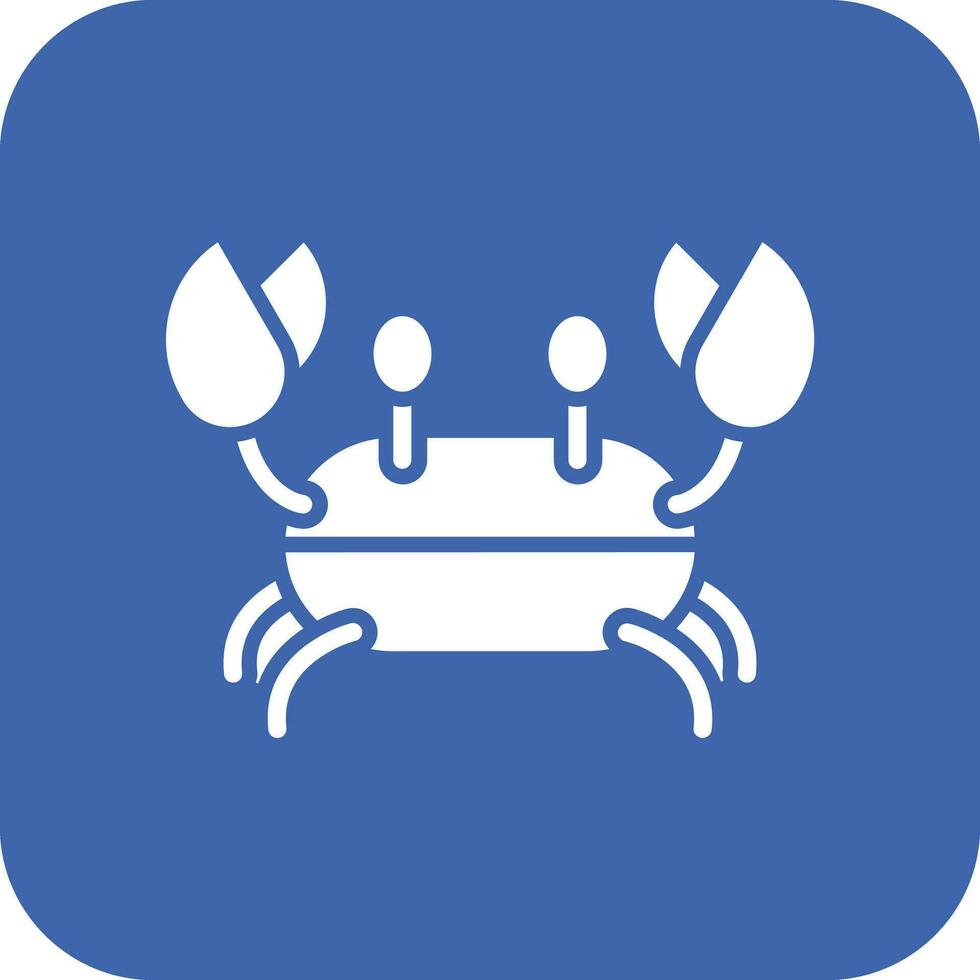 Crab Vector Icon