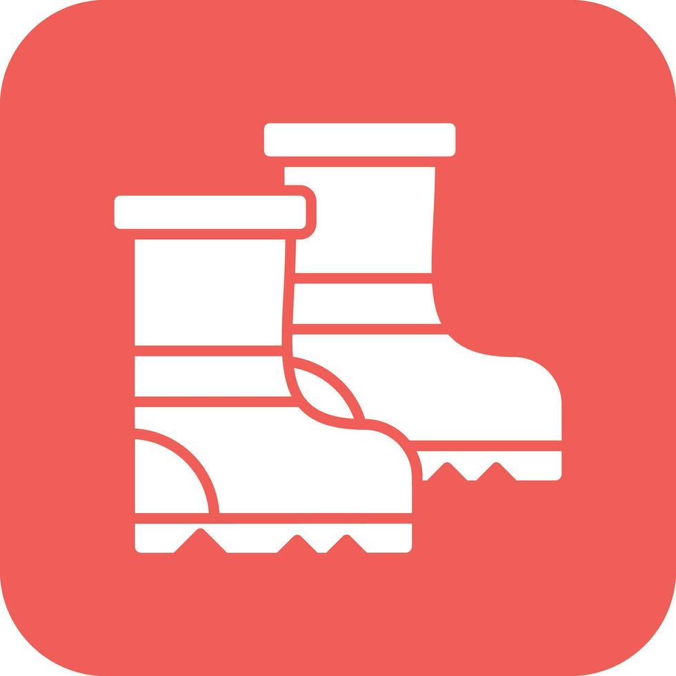 Rubber Boots Vector Icon