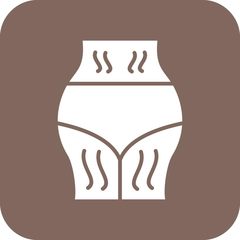 Stretchmarks Vector Icon