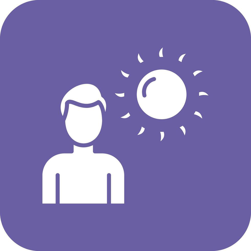 Tanning Vector Icon