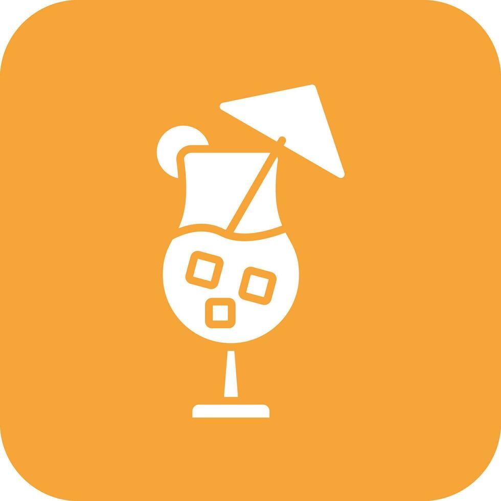 Cocktail Vector Icon