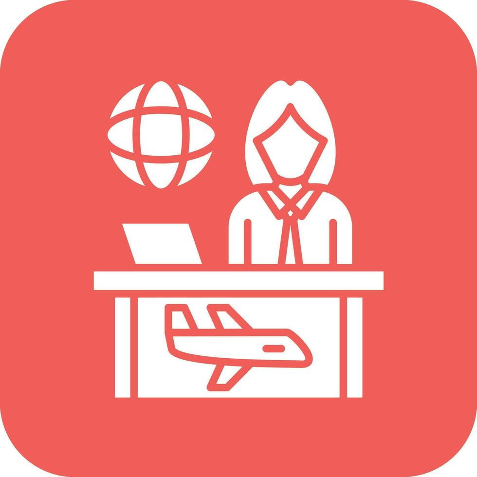 Travel Assistance Vector Icon