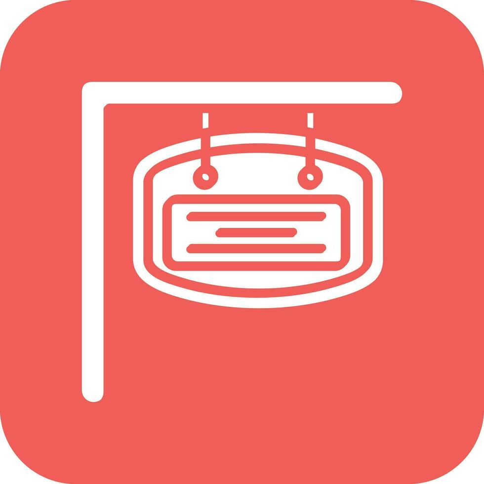 Signboard Vector Icon