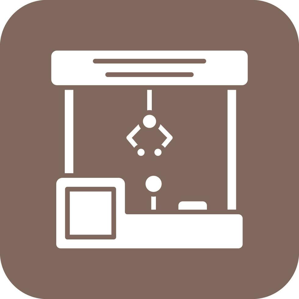 Claw Machine Vector Icon