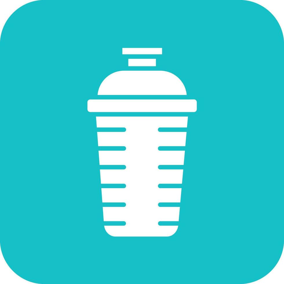 Protein Shake Vector Icon