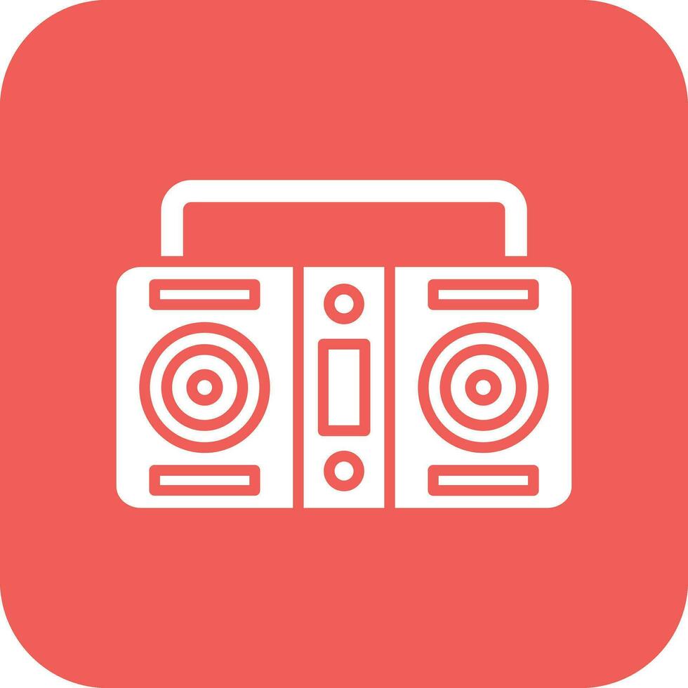 Cassette Player Vector Icon