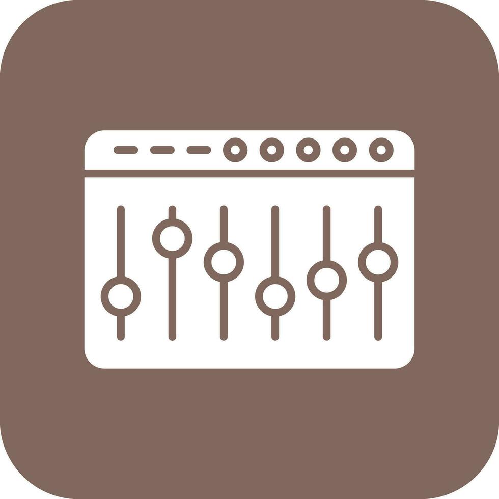 Equalizer Vector Icon