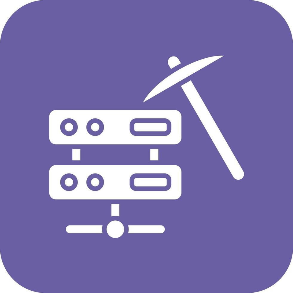 Data Mining Vector Icon