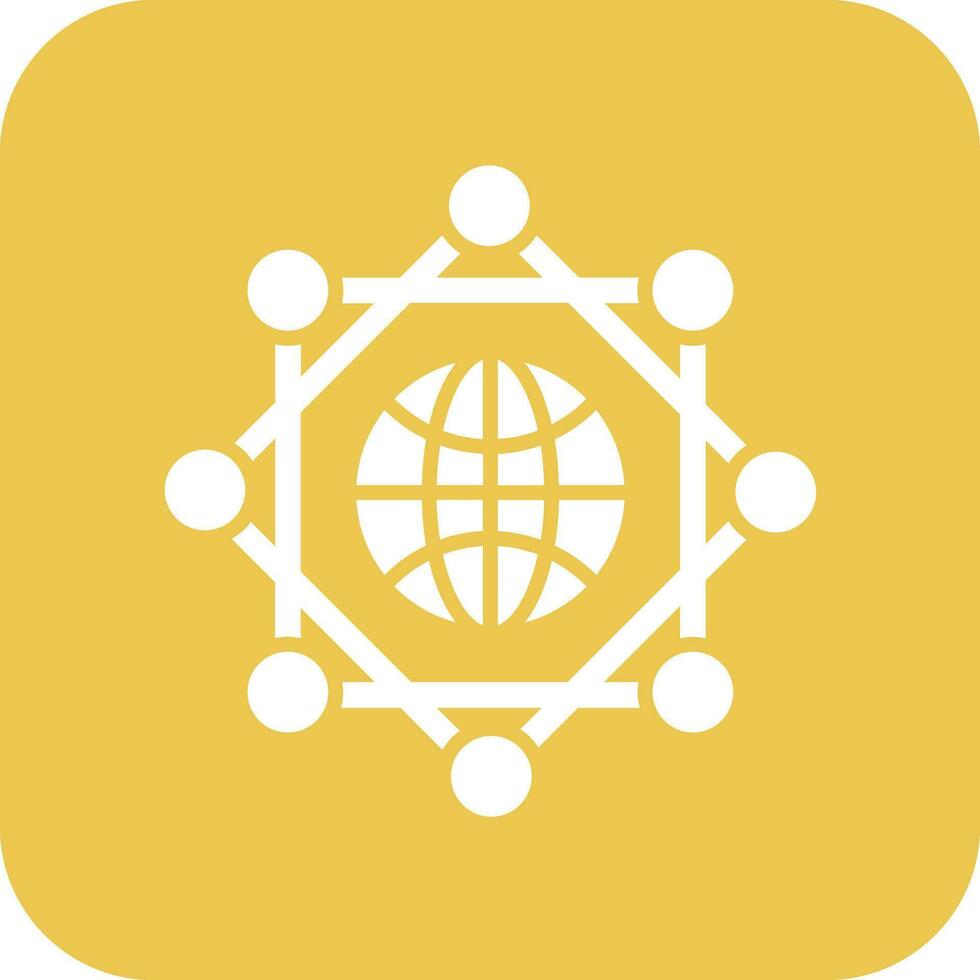 Global Infrastructure Vector Icon