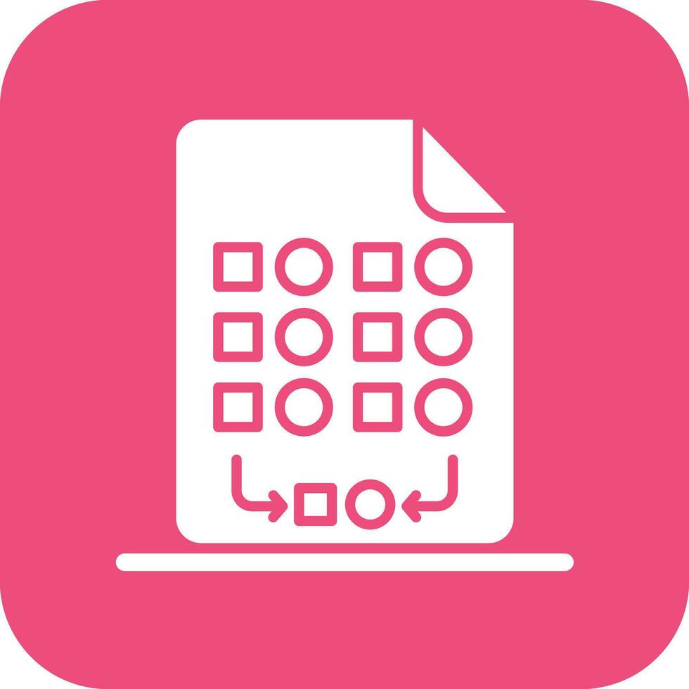 Random Sampling Vector Icon